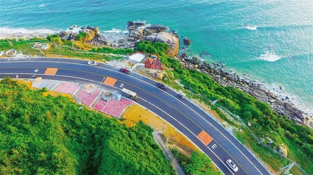 海南开建环岛公路!208公里无敌海景,美过美国加州!