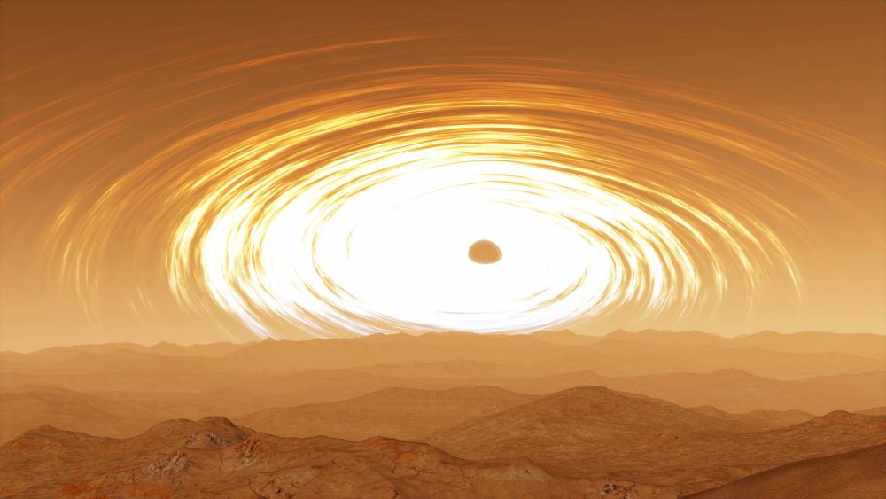 3光年处突然出现一个半径10天文单位的纯金球