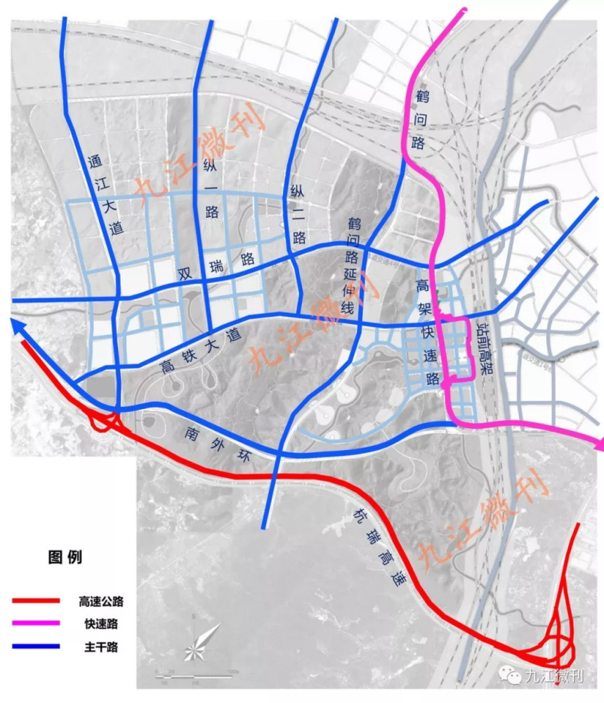 浠水高铁新区公路规划图片