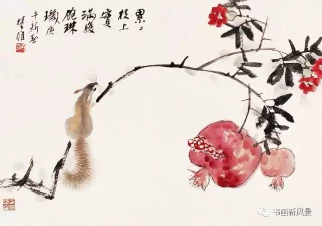 方楚雄|看他画的小松鼠，绝对是一种享受！