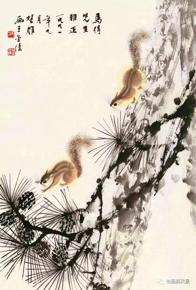 方楚雄|看他画的小松鼠，绝对是一种享受！