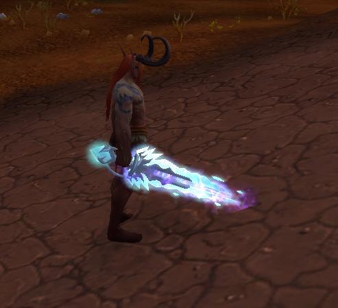 魔兽世界单手剑中的极品幻化你拿到了吗