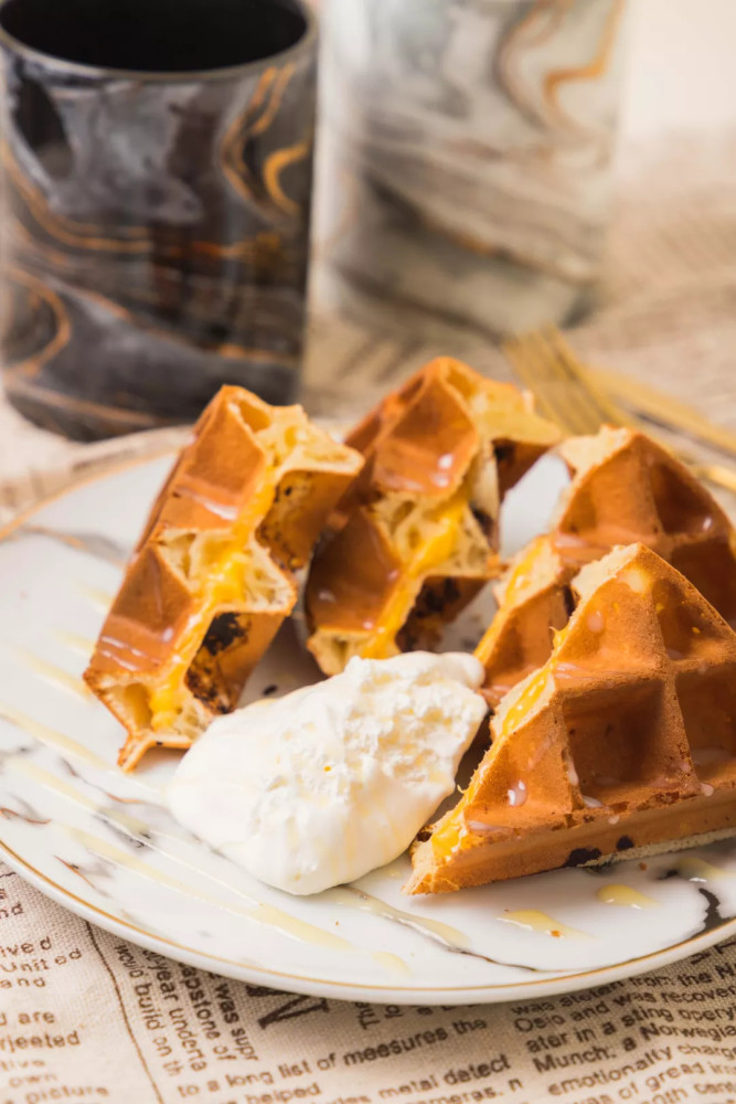 正宗的华夫饼来了,没想到是这家店…