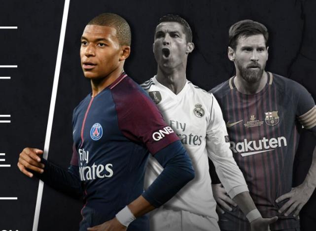 19岁姆巴佩数据完爆同龄梅罗 进球数是同龄梅