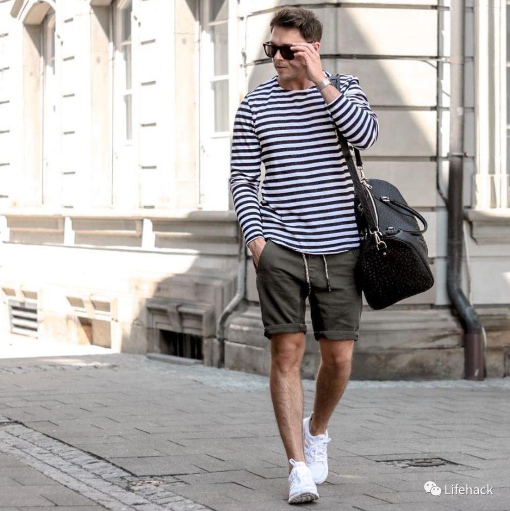 今夏最时髦的男士短裤穿搭帅了一脸
