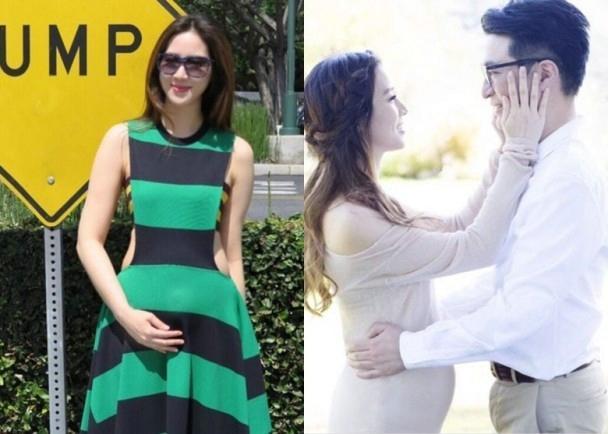 "千亿媳妇"徐子淇首晒四胎孕照 身材纤细