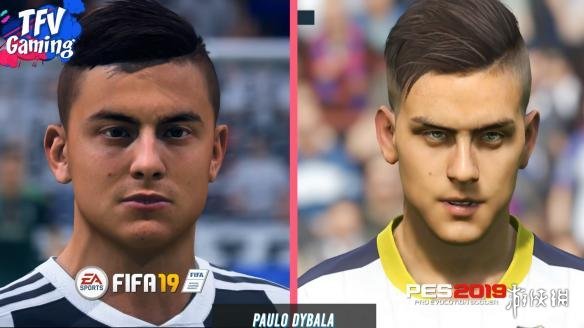 《实况2019》VS《FIFA19》球员 以尤文\/大巴