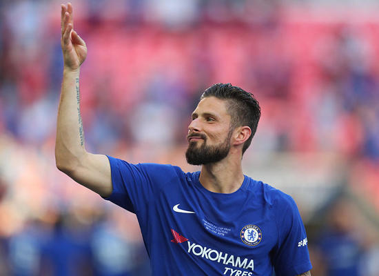 切尔西vs卡迪夫城首发:吉鲁中锋 莫拉塔替补