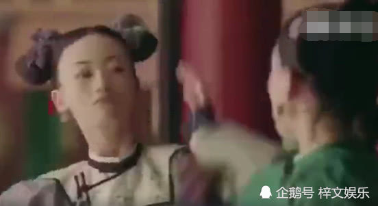 《延禧攻略》泰语配音版,尔晴被打的一瞬间,听