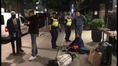 瑞典警察暴力执法事件当事人现身,披露更多细