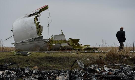 俄罗斯国防部公布MH17调查进展。（图源：今日俄罗斯）