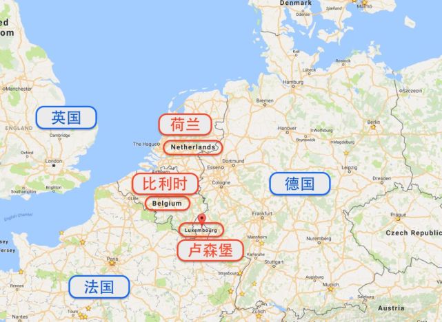 卢森堡是世界上仅剩的大公国,国土面积非常小,全国人口只有不到60万.