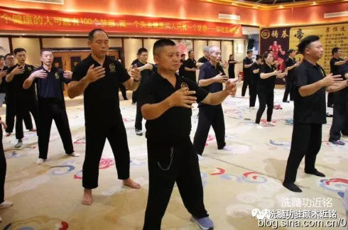 站桩腰部发热,可是为什么有人不出汗,洗髓功站