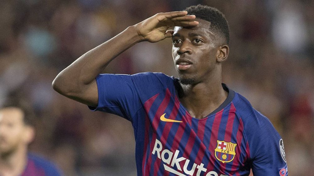 登贝莱展示出了极佳的状态