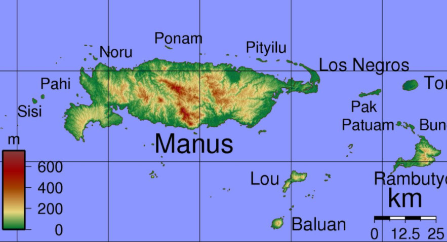 澳大利亚宣布在马努斯岛建军事基地 此岛建有