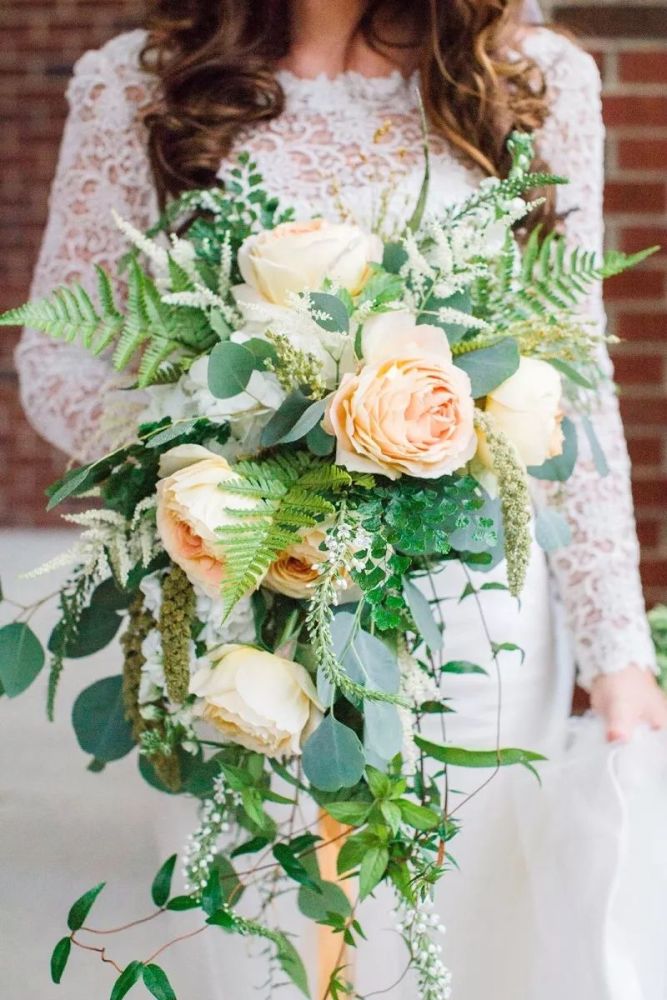 尤加利手捧花图集送给准备婚礼的姑娘