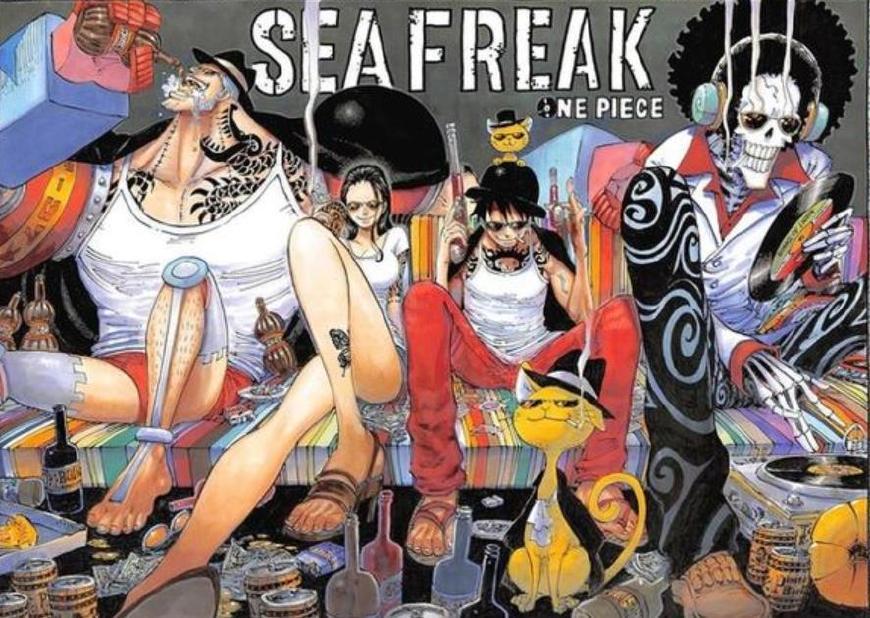 草帽一伙中会抽烟的可不止山治一个人,娜美,索隆通通被带坏了