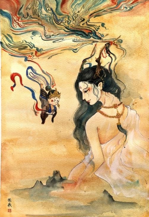 中国神话中第一代月神是谁?后羿出轨方才气得