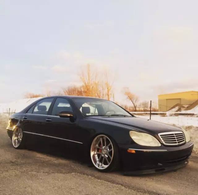 十年前都是大哥们的座驾蝴蝶奔w220改装