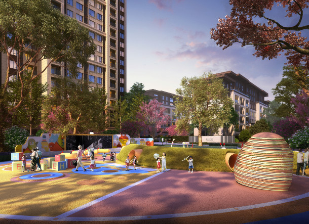 清能正荣府 | 家楼下的儿童乐园,献给孩子们的礼物