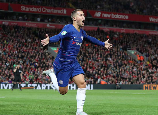 真球王阿扎尔一对三灭掉利物浦他是红军最大克星