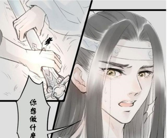 魔道祖师:含光君被撩的不知所措,魏婴趁机索要避尘,又要腻歪了