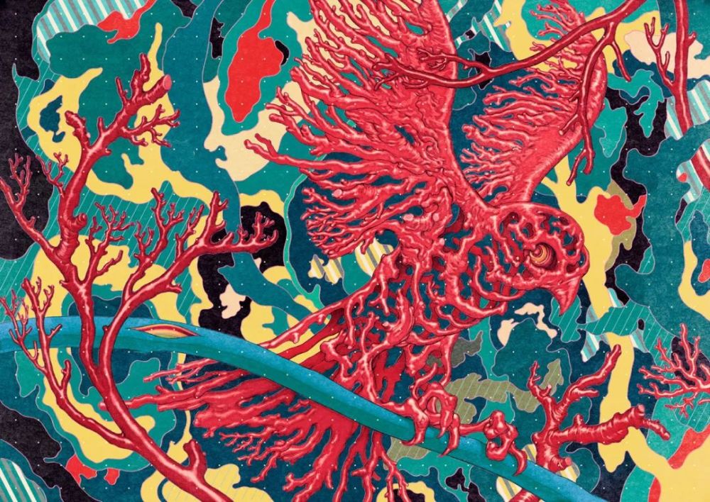 【插畫】james jean - 濃烈的生命力量