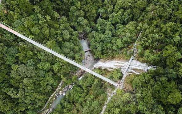 120米高空郴州首座大峡谷玻璃桥来啦