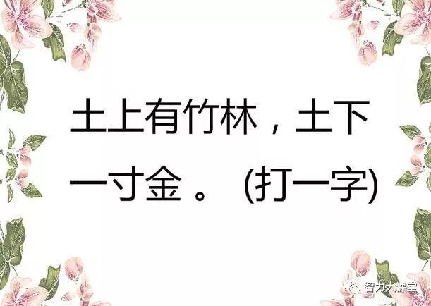 猜字谜:夺取一半,还剩一半(打一字)_腾讯新闻