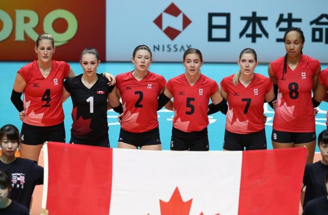 Италия канада волейбол женщины. Baker Canada Volleyball.