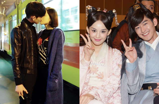 张翰公布与古力娜扎恋情晒二人亲吻照图