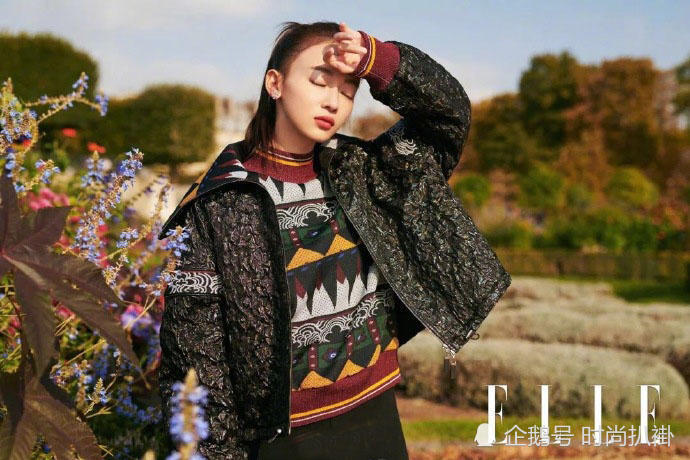 吴谨言到底多少斤?街拍封面堪比大片,筷子腿超