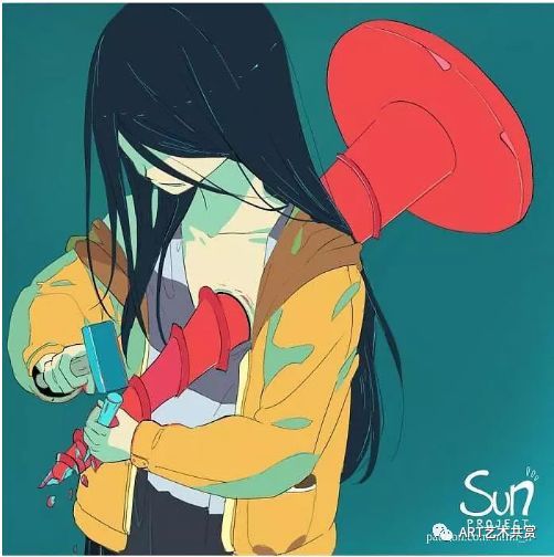 一组很丧的插画:美丽的躯壳下,我们的社会怎么了