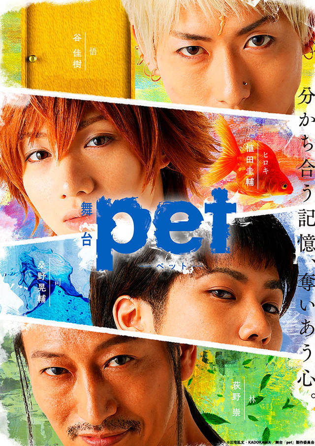 三宅乱丈原作 Pet 舞台剧公布追加演员阵容