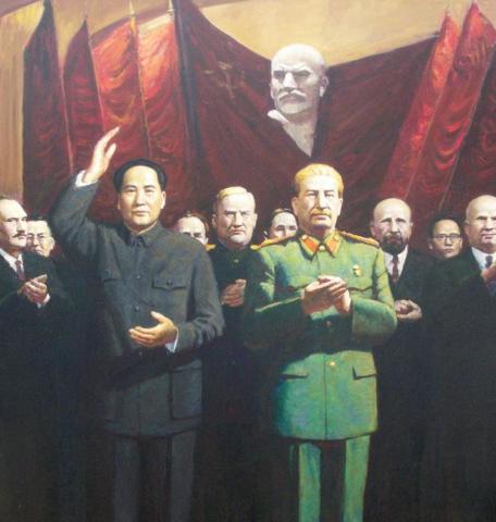 斯大林死后,社会主义国家领导人都去参加葬礼