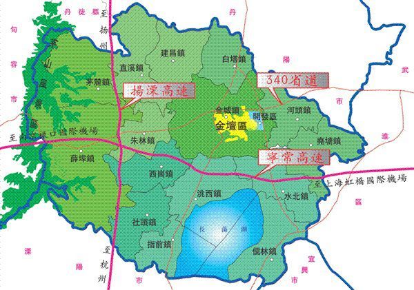 常州市金坛区,地名源自道教,2015年设区,中国工业百强区