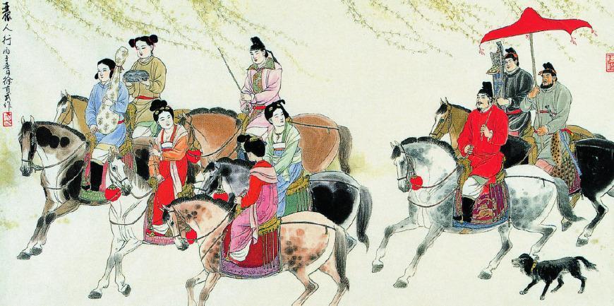 苏轼《续丽人行》:君不见,孟光举案与眉齐,