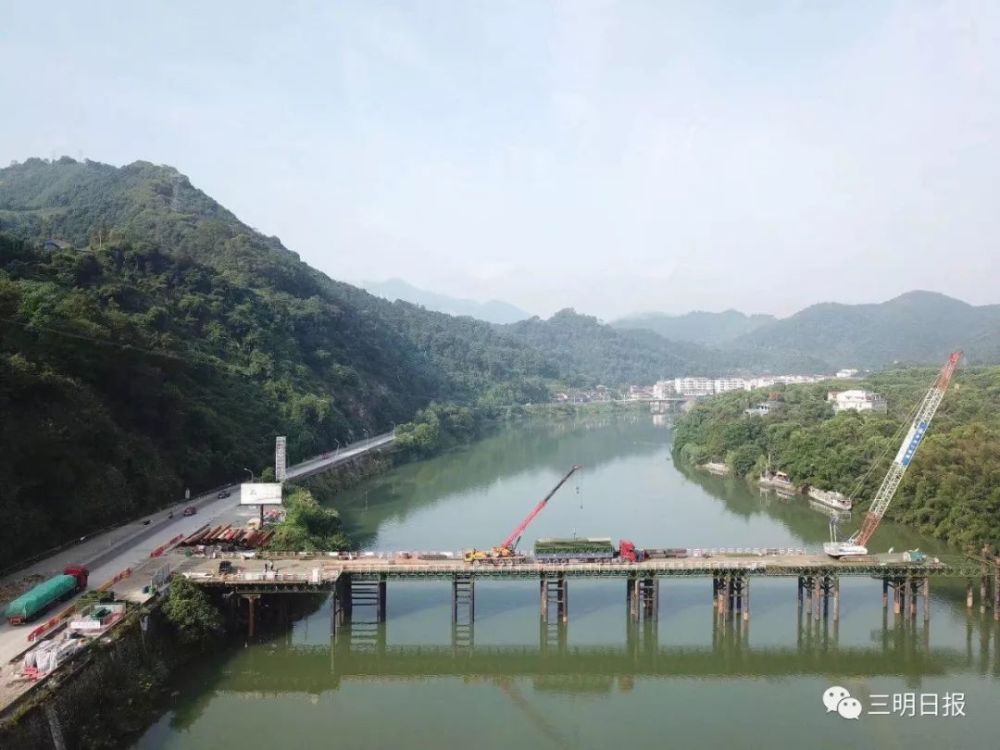沙溪特大桥主桥上部结构采用 来源 三明日