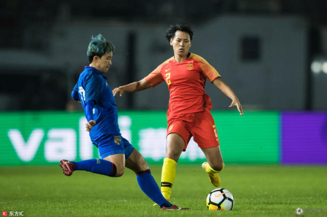 四國賽中國女足2-0泰國 任桂辛吊射戲耍門將