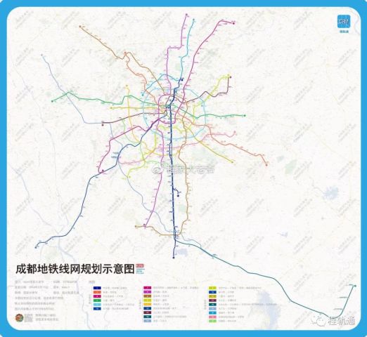 成都地铁2050新规划解读