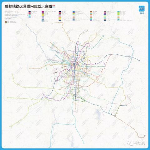 成都地铁2050新规划解读