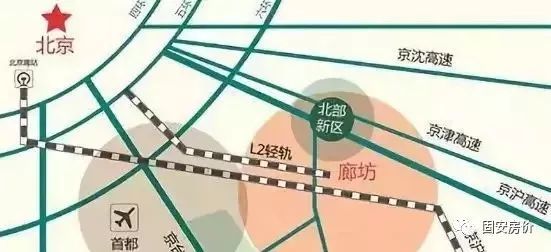 北京直通廊坊的轻轨来了!环京的地铁梦要实现了!