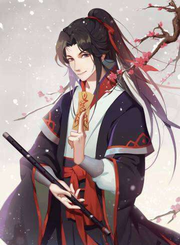 《魔道祖师》美男子无数,最无抵抗力的还是魏无羡的吹笛图