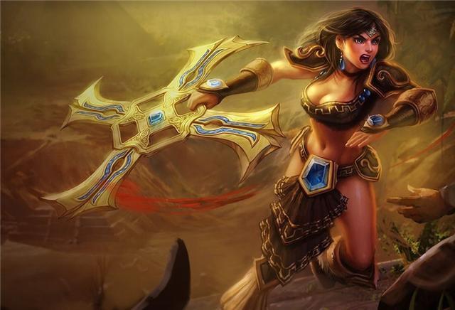 英雄联盟:战争女神轮子妈,虽然手短但是够强!