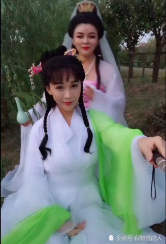 抖音版《新白娘子传奇》,白素贞出场的那一刻