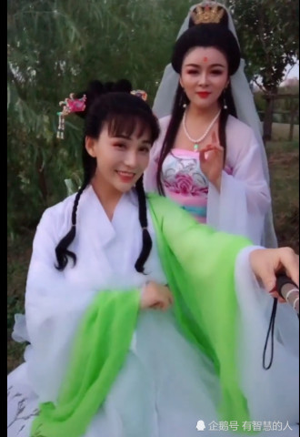 抖音版《新白娘子传奇》,白素贞出场的那一刻