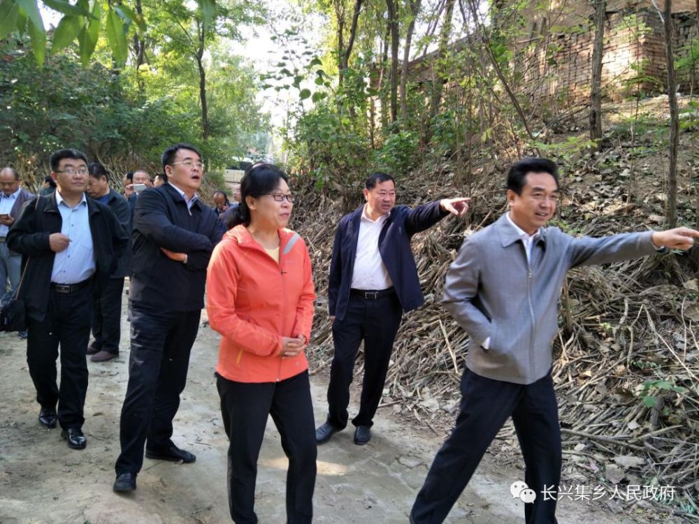 青岛莱西市委副书记,市长姜水清一行赴长兴集乡对接结对帮扶工作