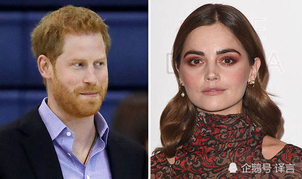 哈里王子与前女友珍娜科尔曼