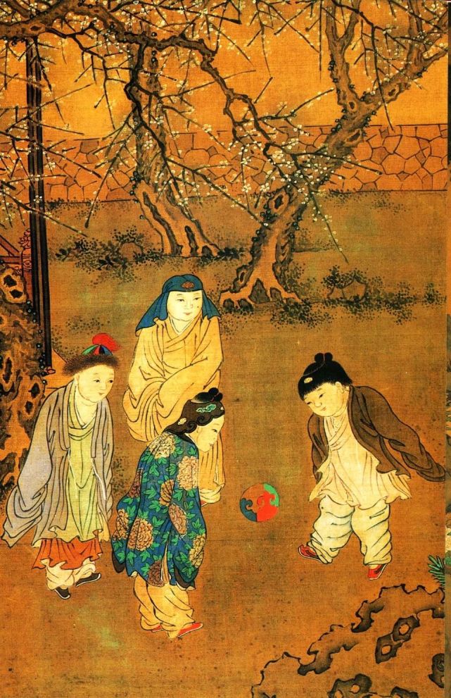 北宋 苏汉臣《长春百子图》局部1