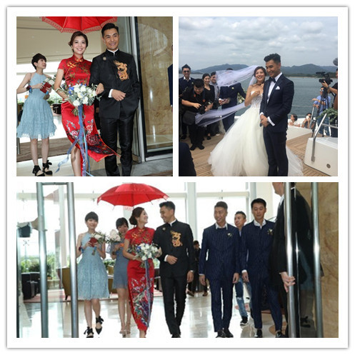 陈展鹏和tvb小花结婚 从接新娘到海上行礼全过程曝光